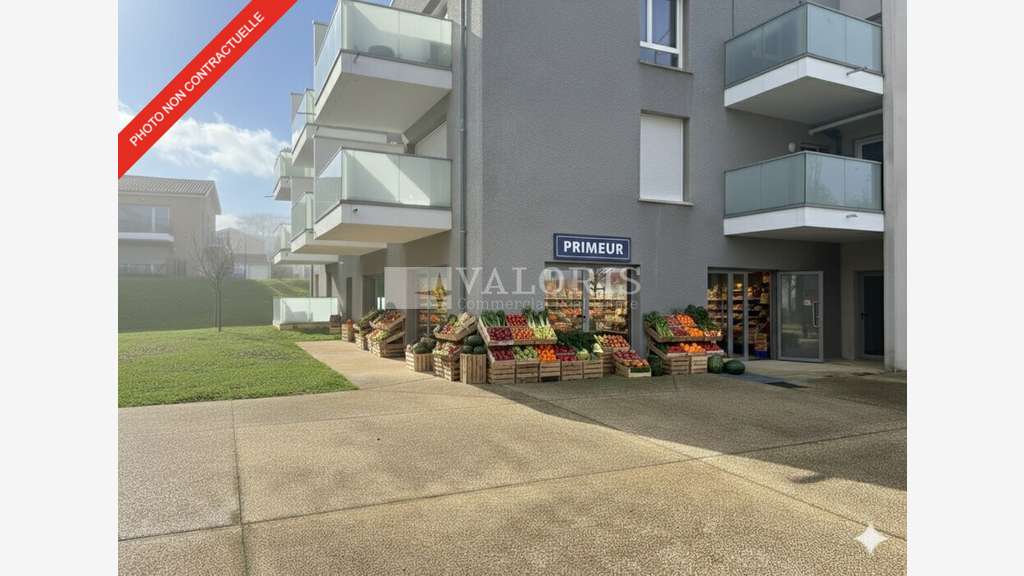 À louer local commercial 128m² à Anse