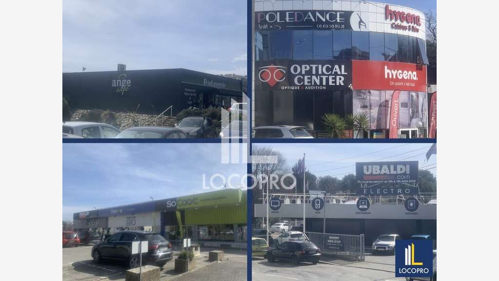 A louer local commercial de 280m² à Antibes