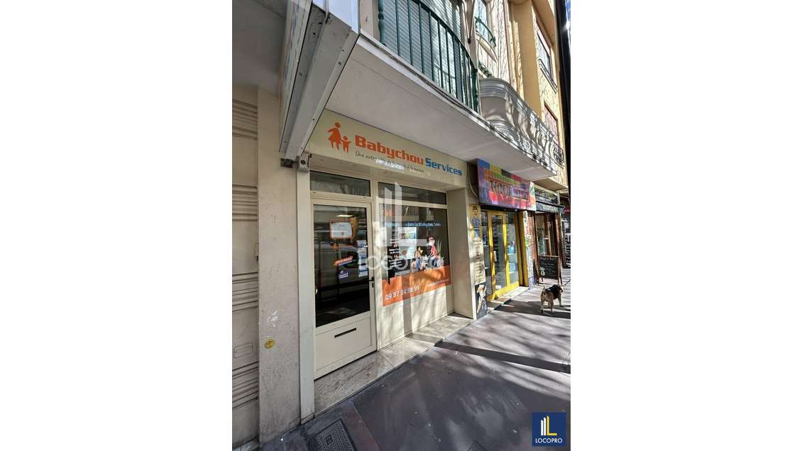A louer local commercial 28m² à Antibes centre