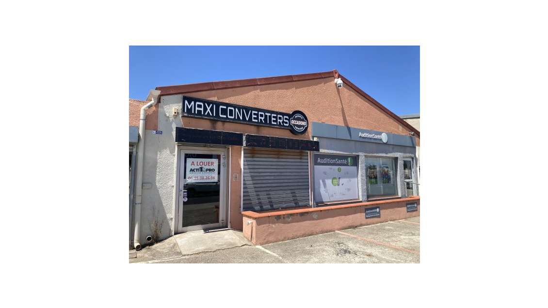 A louer murs commerciaux 58m² ZA Argelès-sur-Mer