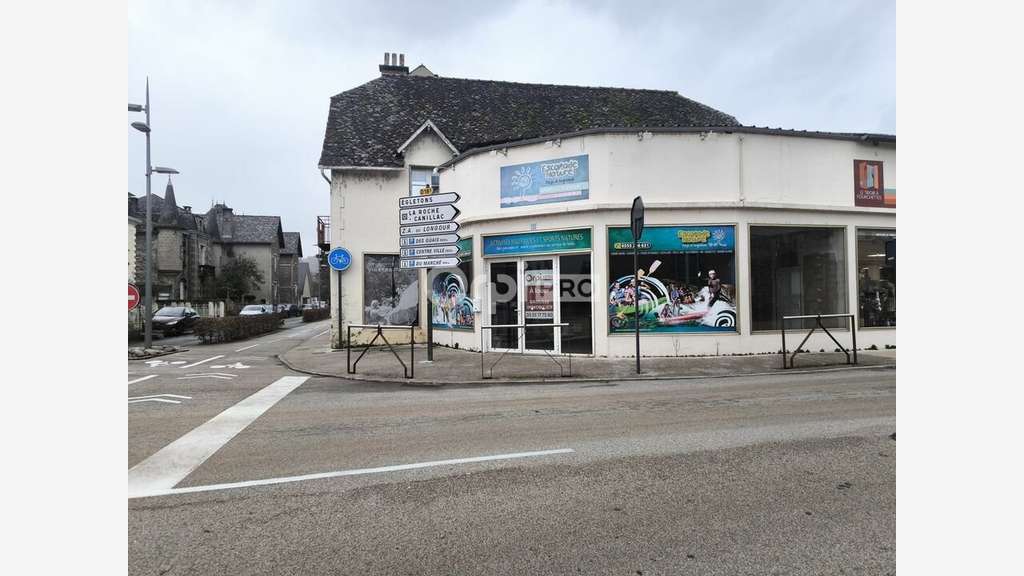 A louer local commercial 100m² à Argentat/Dordogne