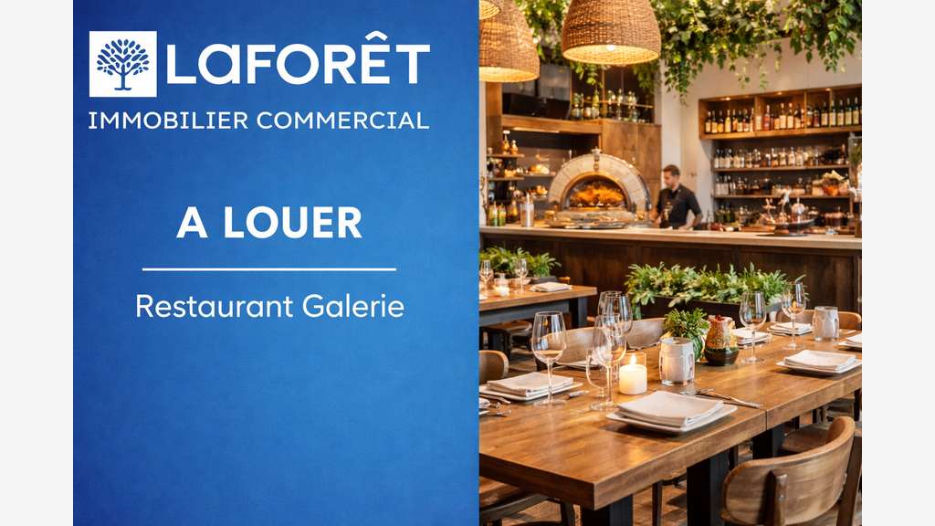 Location local restaurant 47m² centre ancien Arles