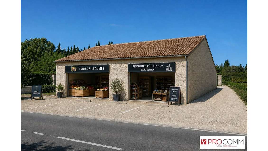 Local commercial 160m² à louer à Arles