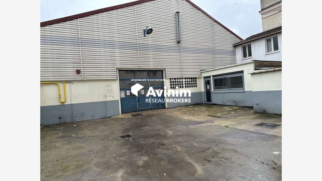 A louer local 450m² empl N°1 à Asnières-sur-Seine