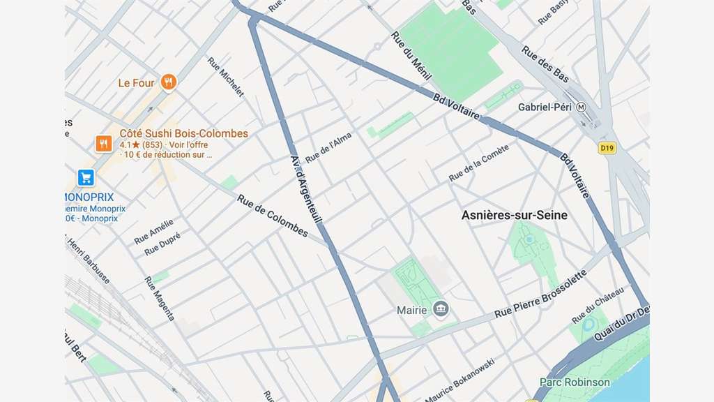 Location pure local de 71m² à Asnières-sur-Seine