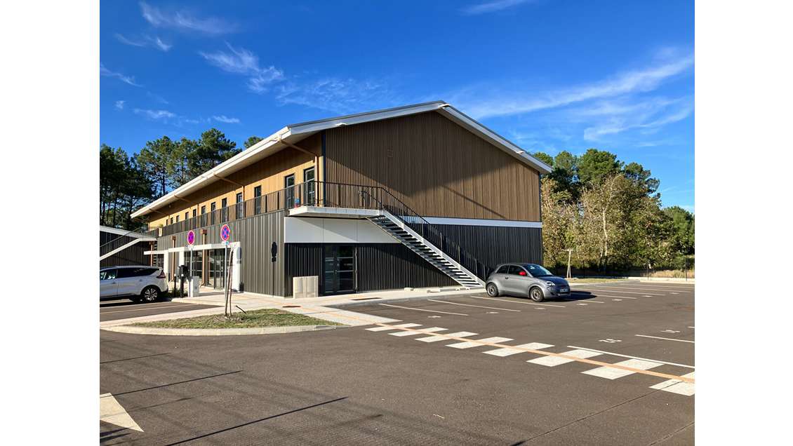 A louer local neuf 265m² Nord Bassin d'Arcachon