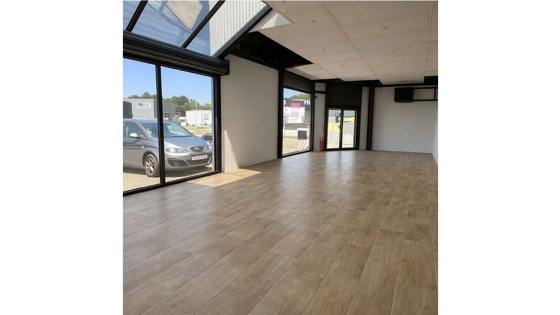 A louer local commercial 125m² à Auray 