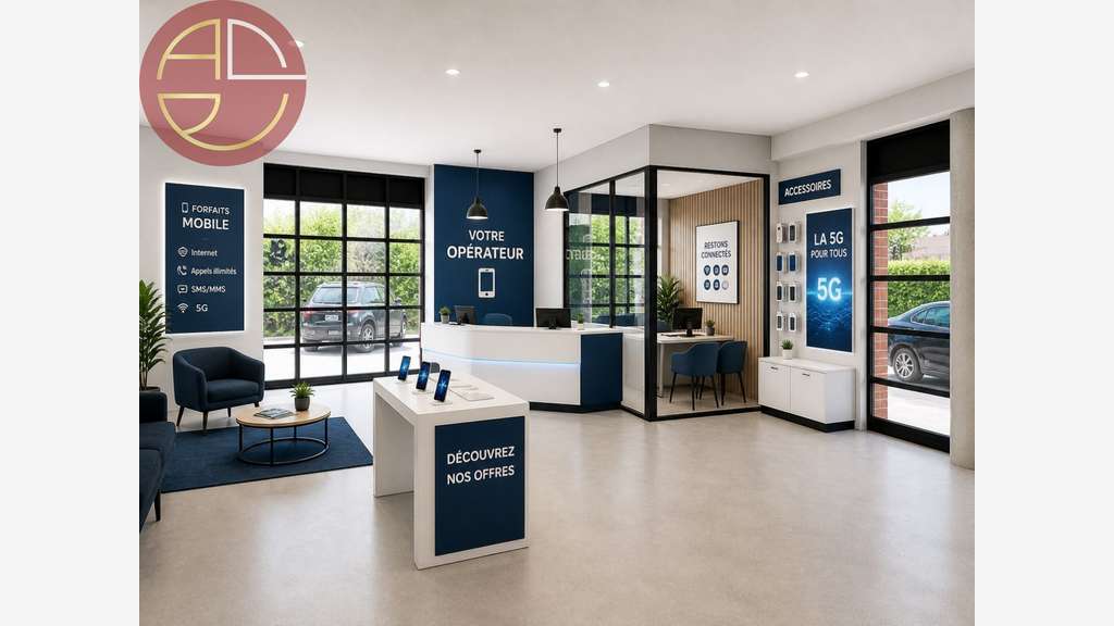 A louer local commercial 103m² au coeur d'Auterive