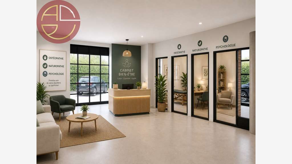 A louer local commercial 103m² au coeur d'Auterive