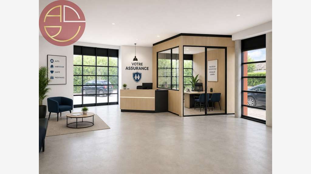 A louer local commercial 103m² au coeur d'Auterive