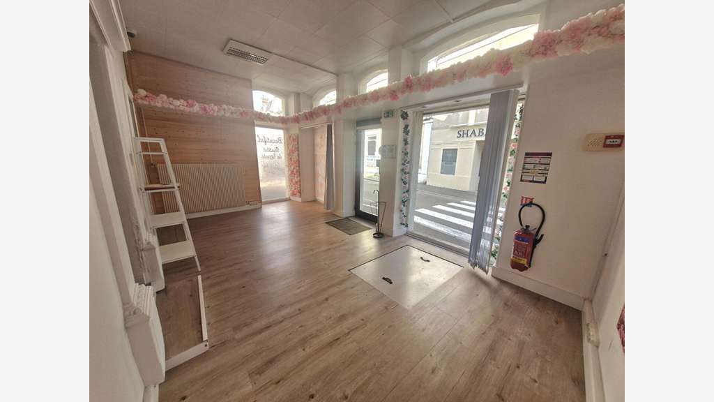 A louer local commercial de 50m² à Auxerre centre