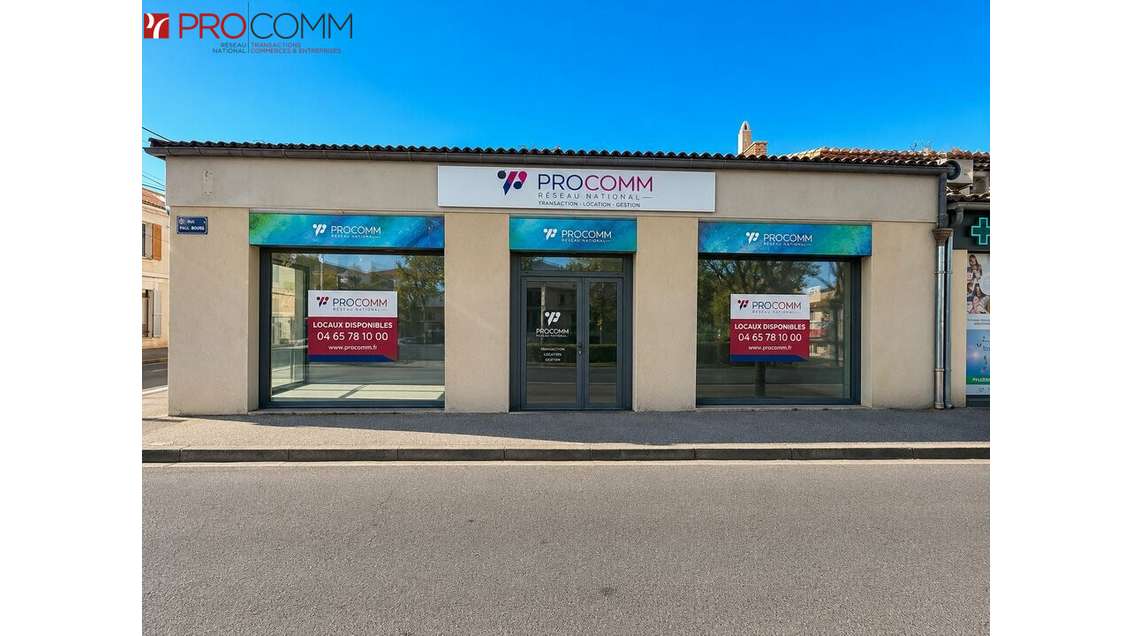 Local commercial 150m² à louer Avignon extra muros