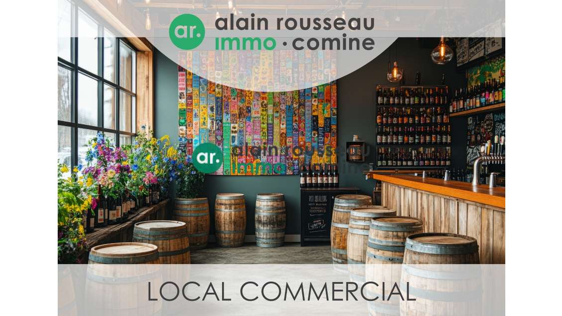Local commercial 139m², 50m² de terrasse à Avrillé