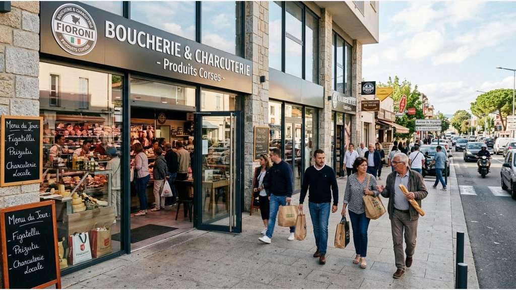 A louer 300m² locaux COMMERCIAUX BIGUGLIA POLE