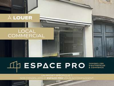 A louer local commercial de 60m² à Bayeux centre