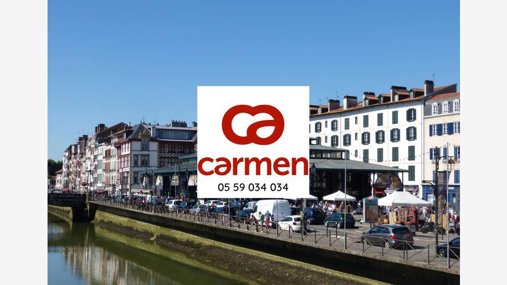 A louer local commercial 30m² centre Bayonne