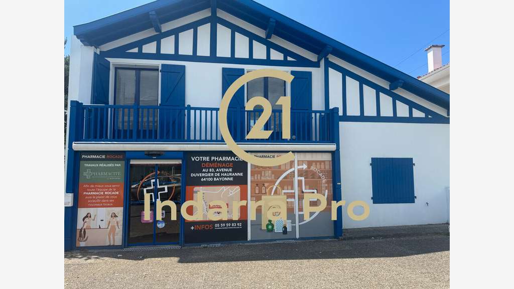 A louer local commercial de 140m² à Bayonne