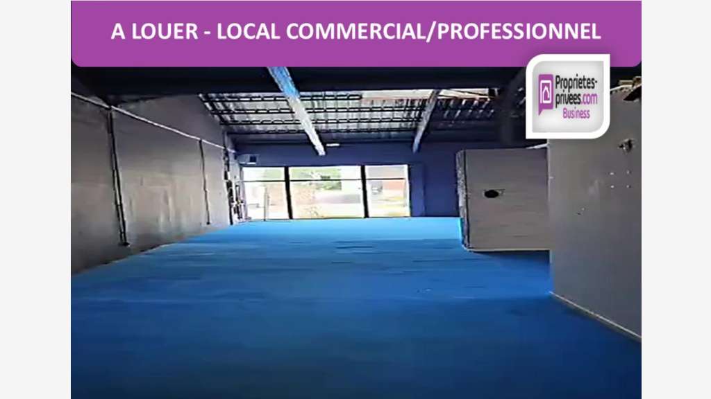 Local 340m² à louer zone d'activité Beauvais