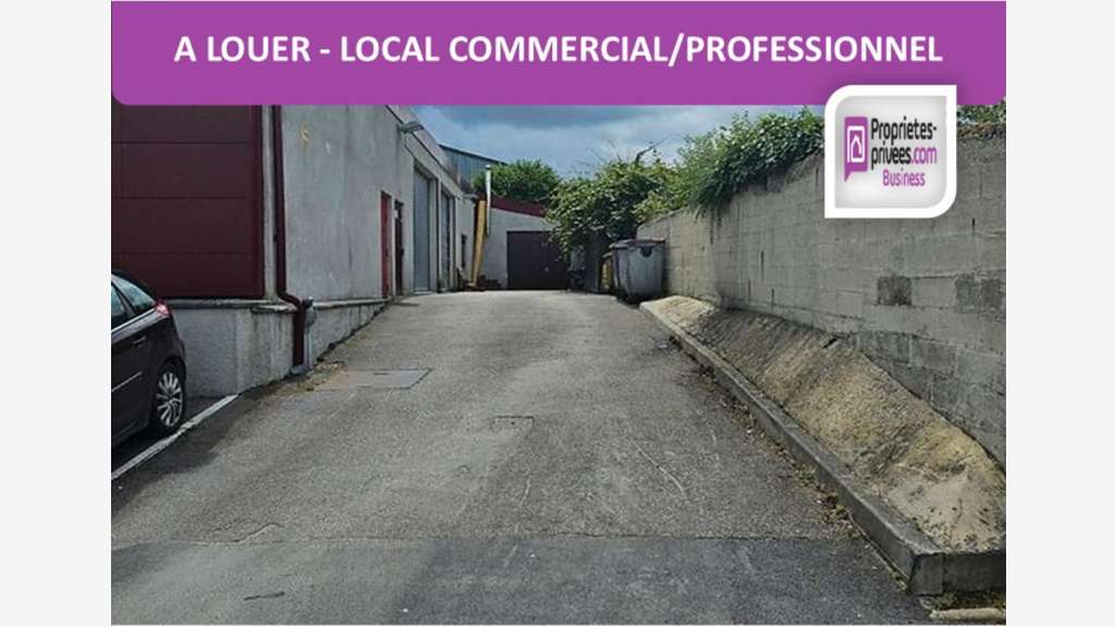 Local 340m² à louer zone d'activité Beauvais