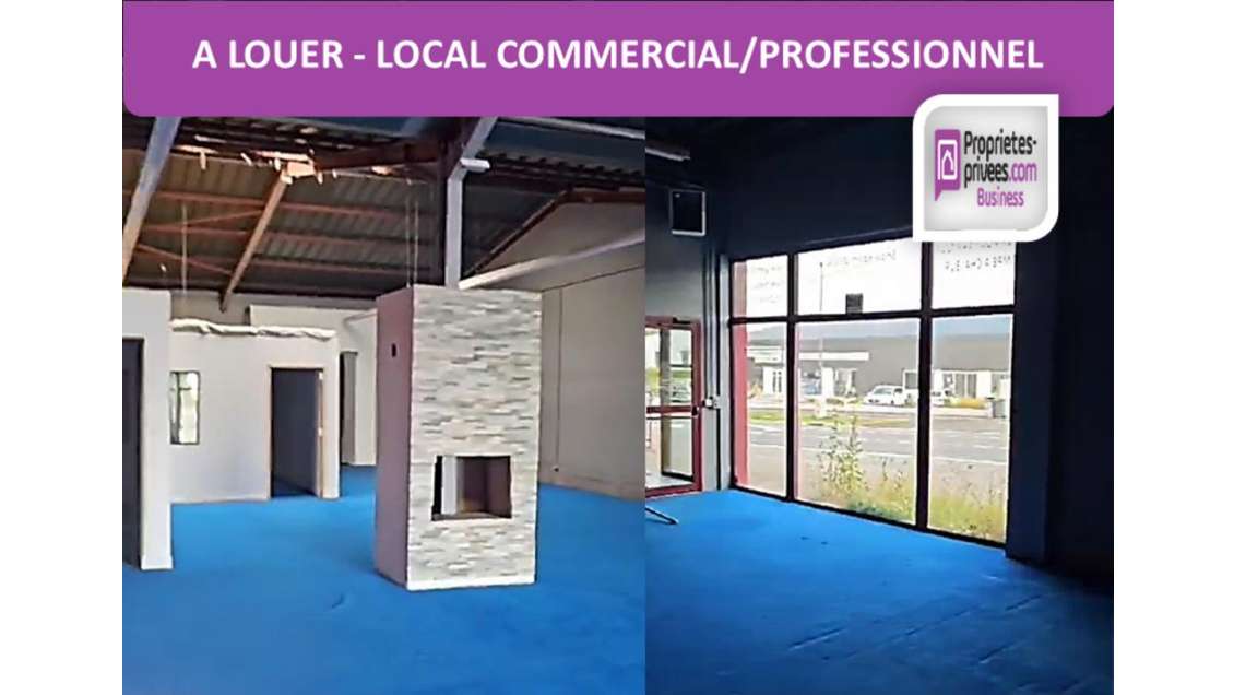 Local 340m² à louer zone d'activité Beauvais