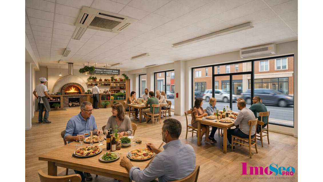 Local commercial 600m² à louer à Bègles centre 