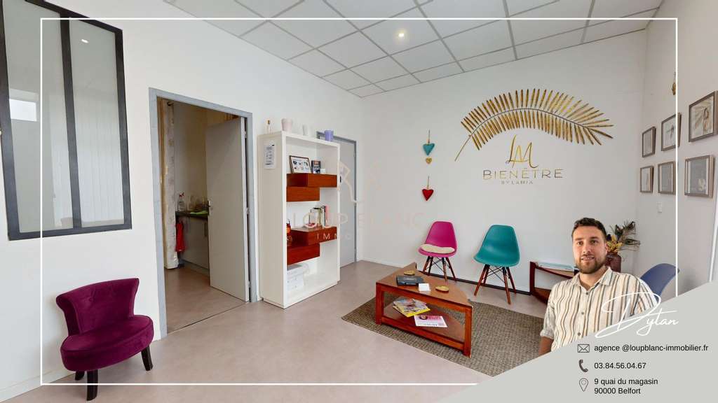 A louer local commercial de 37m² à Belfort Brasse