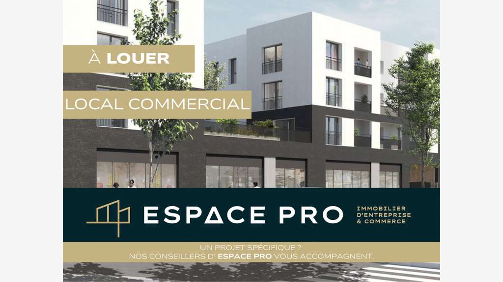Local 100m² à louer proche mer et Deauville