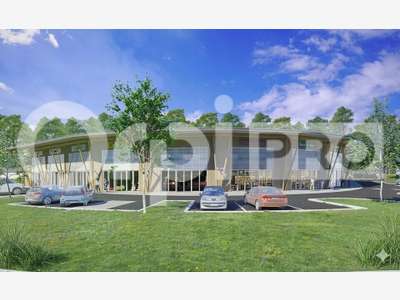 Loue local commercial neuf 187m² Bénesse-Maremne
