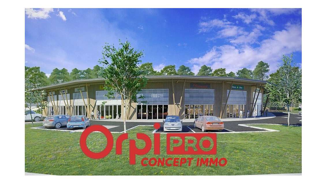 Loue local commercial neuf 187m² Bénesse-Maremne