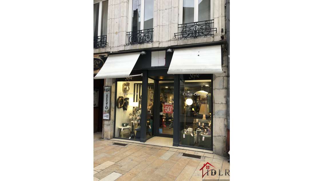 À louer local commercial de 58m² à Besançon centre
