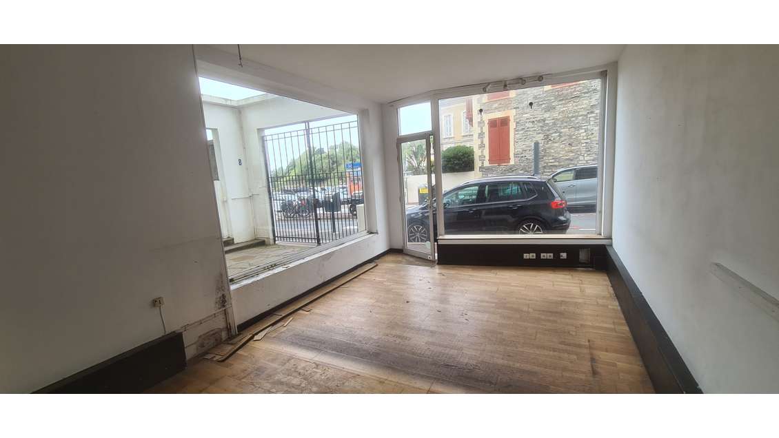 A louer local commercial 20m² à Biarritz