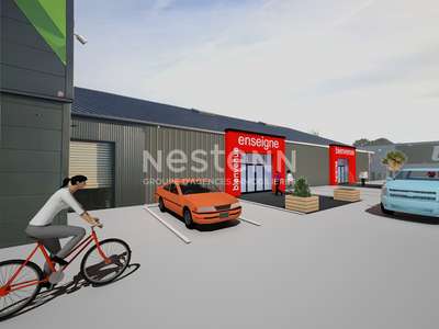 Cellule commerciale 633m² à louer ZA de Blois