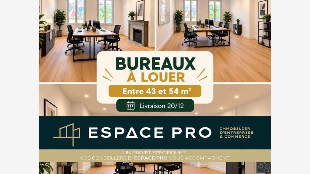 A louer local commercial 57m² à Blonville-sur-Mer
