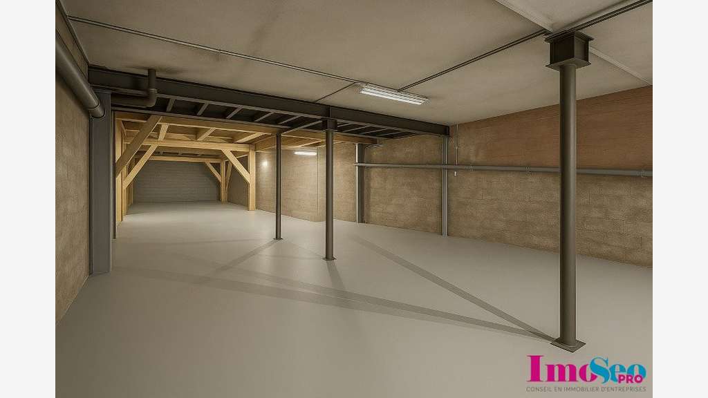 Entrepôt 320m² à louer à Bordeaux Chartrons