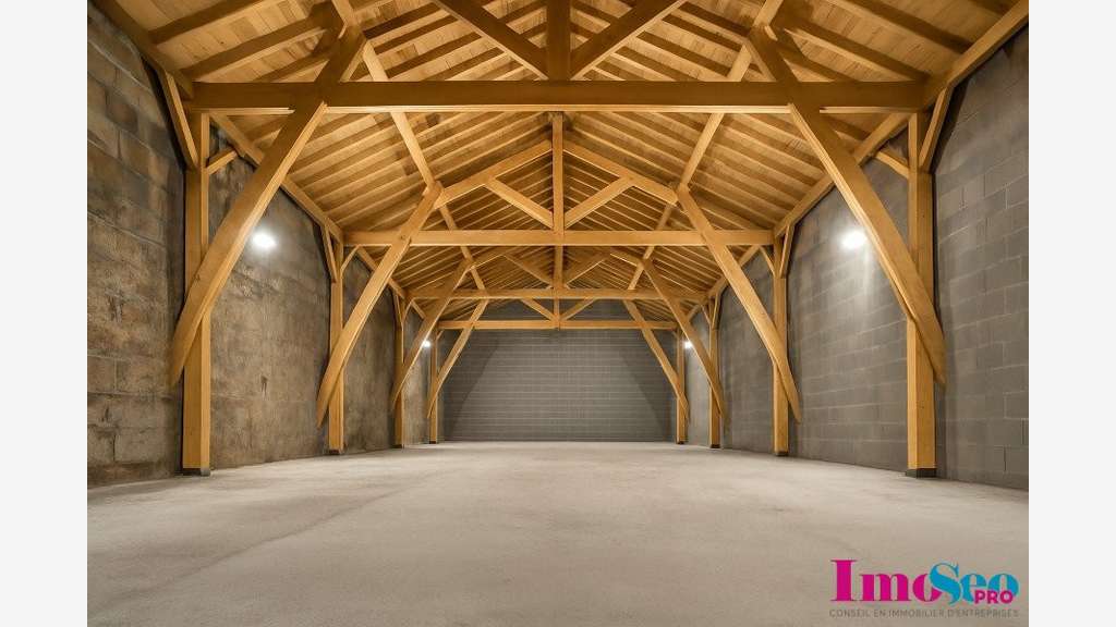 Entrepôt 320m² à louer à Bordeaux Chartrons