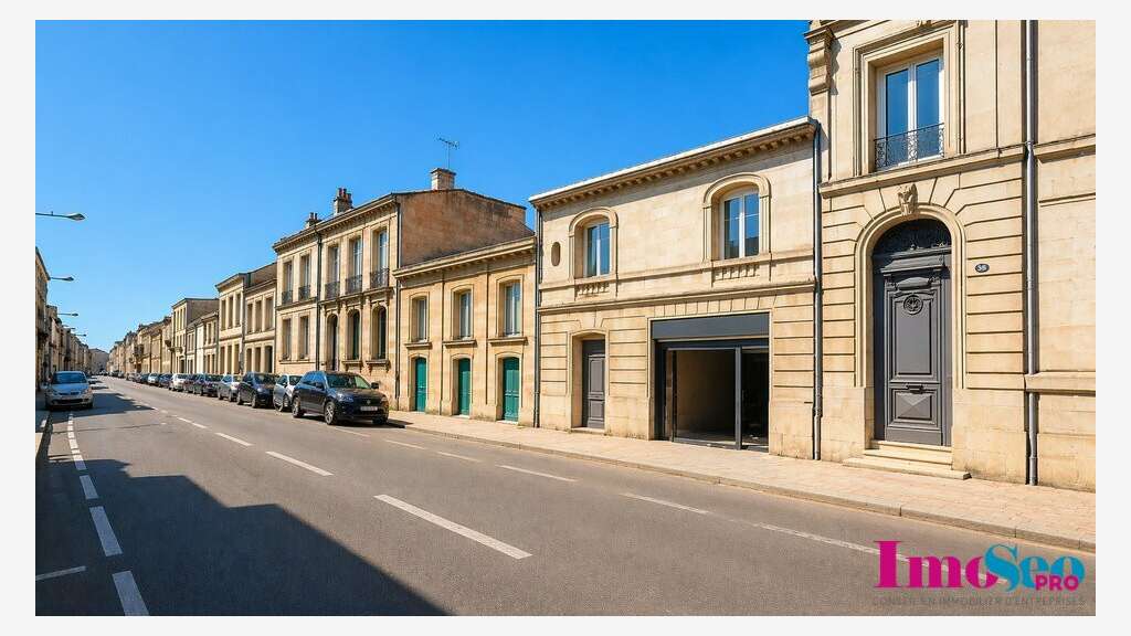 Local commercial 200m² à louer Bordeaux Chartrons