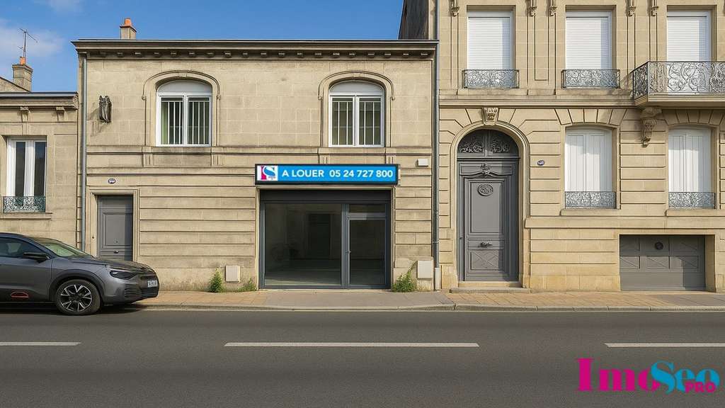 Local commercial 200m² à louer Bordeaux Chartrons