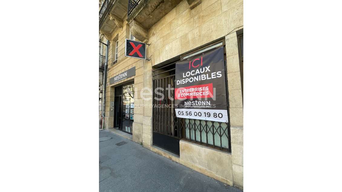 Local commercial à louer 41m²+cave Musée Aquitaine