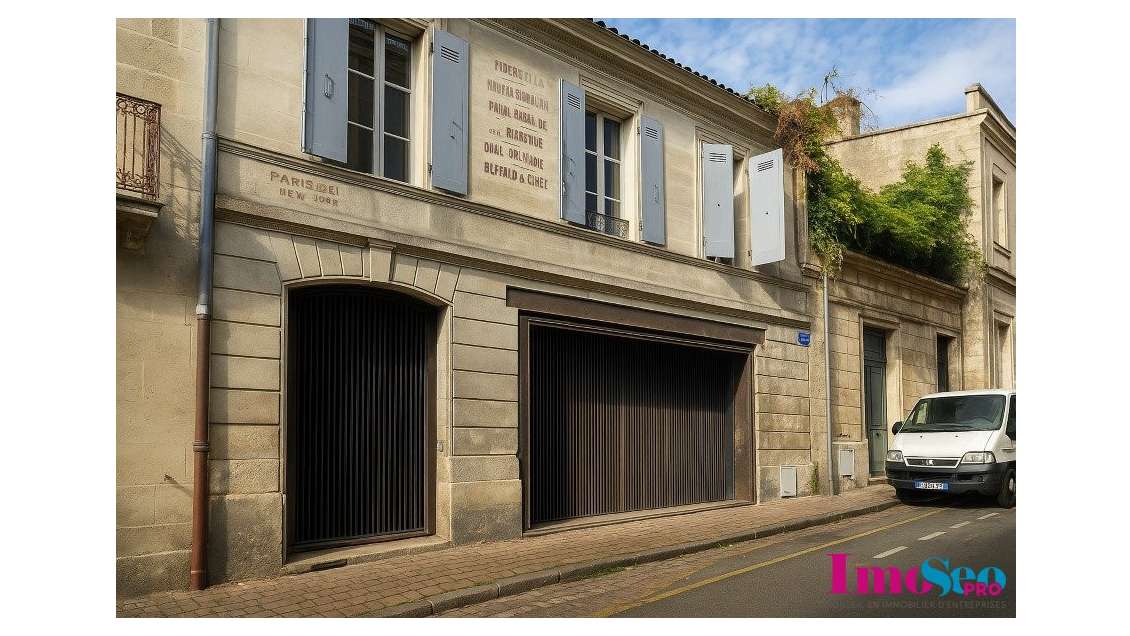 Local 630m² à louer quartier historique Bordeaux