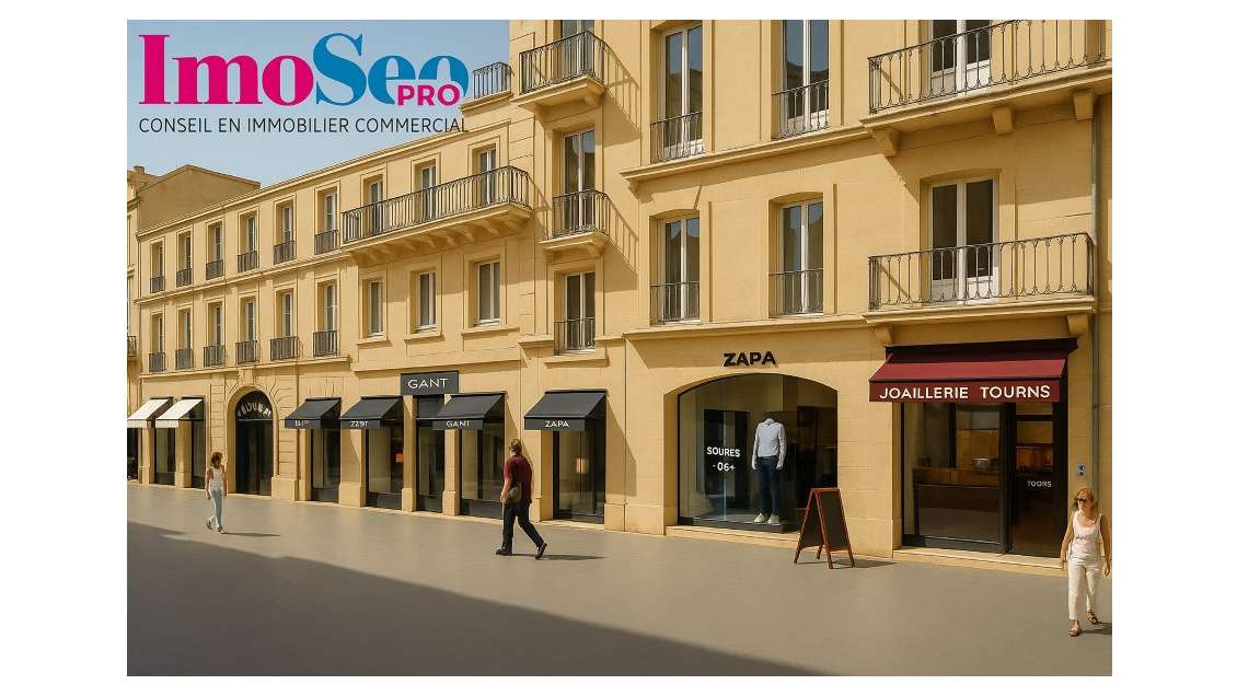 Local 100m² à louer Bordeaux Cours de l'Intendance