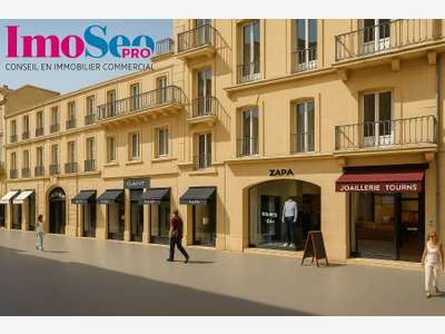 Local 100m² à louer Bordeaux Cours de l'Intendance