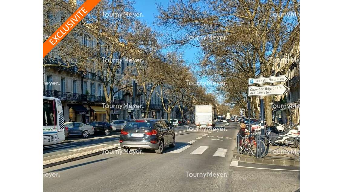 Loue local commercial 55m² à Bordeaux Clémenceau