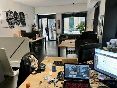 A louer local commercial 75m² Bordeaux St Pierre