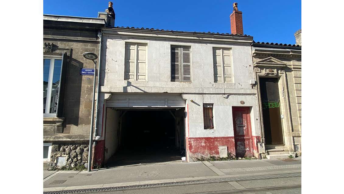 Loue local commercial 170m² à Bordeaux Chartrons