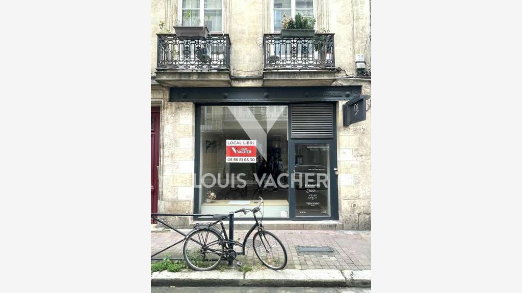 Location pure local 87m² à Bordeaux Rue Huguerie