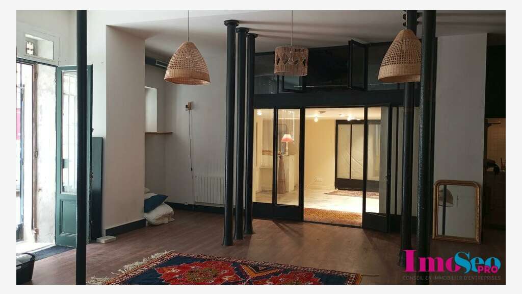 Superbe local 123m² à louer Bordeaux Saint-Michel