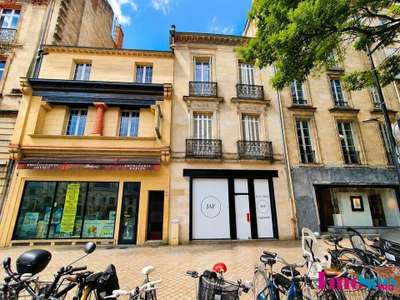 Local 70m² + cave à louer Bordeaux Triangle d'Or