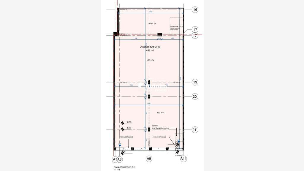 Local 464m² à louer à Bordeaux limite Bègles