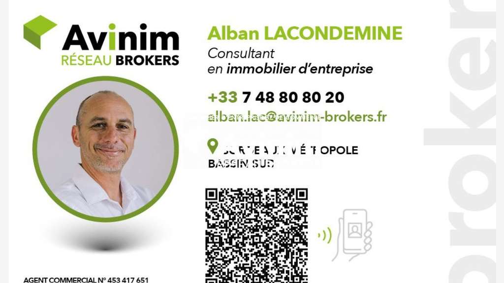 Local 464m² à louer à Bordeaux limite Bègles