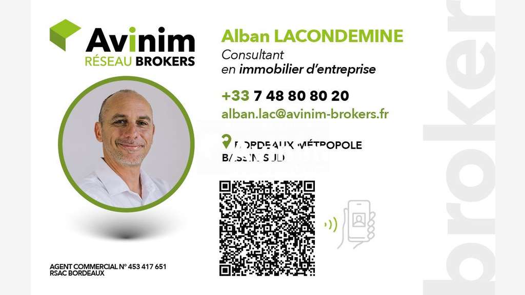 Local 464m² à louer à Bordeaux limite Bègles